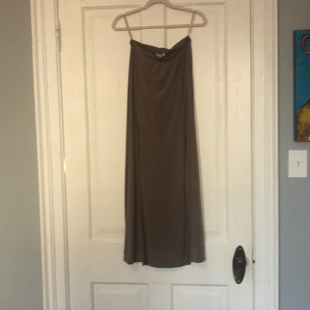 She and sky full length skirt